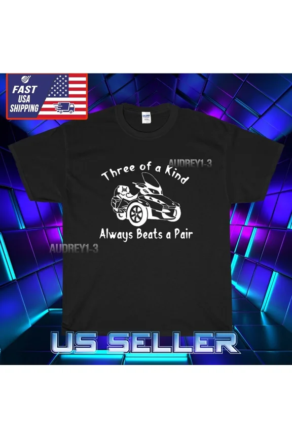 Reprint Rare NEW SHIRT CAN-AM SPYDER VEHICLE LOGO T-SHIRT FUNNY AMERICAN USA SIZE S-5XL