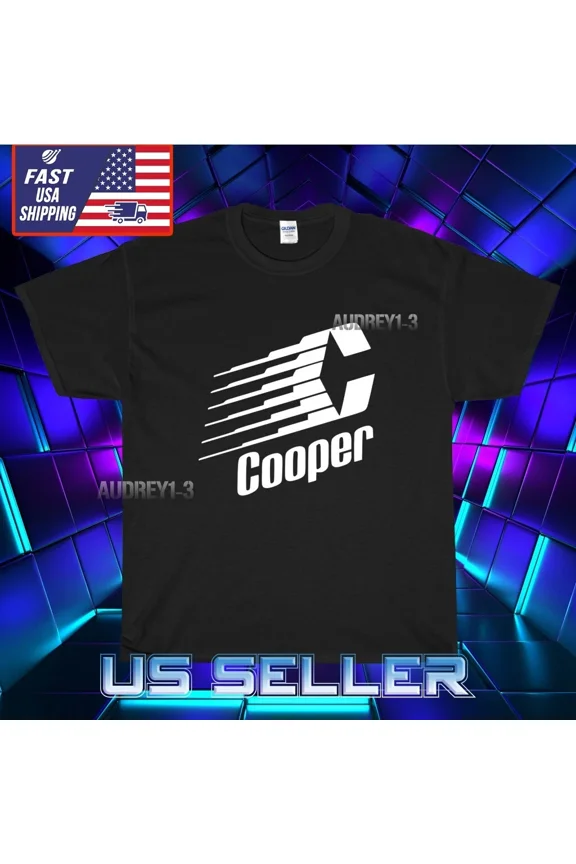 Reprint Rare NEW SHIRT COOPER ICE HOCKEY LOGO MEN'S T-SHIRT FUNNY AMERICAN USA SIZE S-5XL