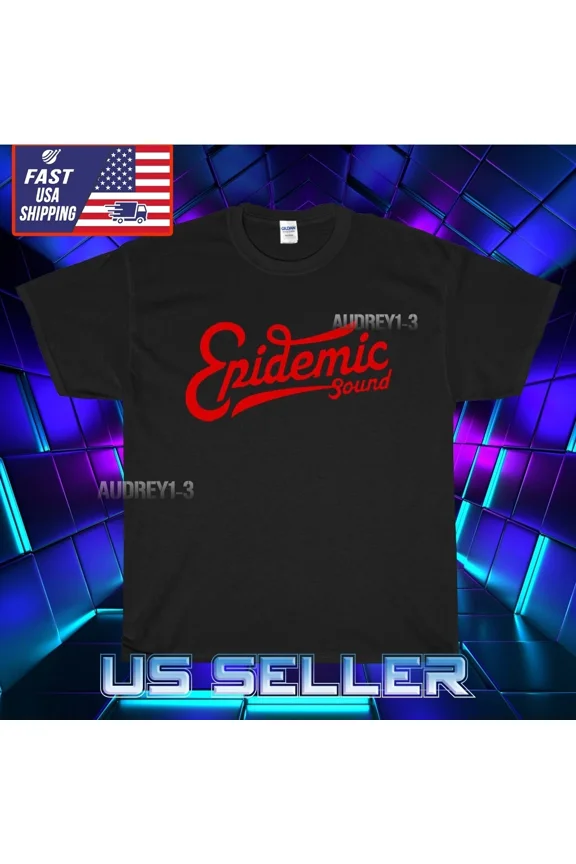 Reprint Rare NEW SHIRT EPIDEMIC SOUND LOGO T-SHIRT UNISEX FUNNY AMERICAN USA SIZE S-5XL