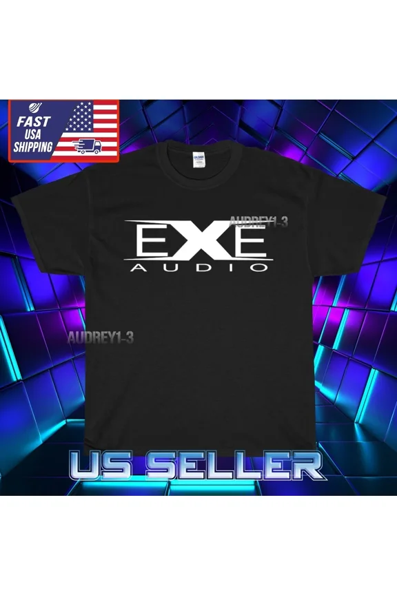 Reprint Rare NEW SHIRT EXE AUDIO SOUND LOGO T-SHIRT UNISEX FUNNY AMERICAN USA SIZE S-5XL