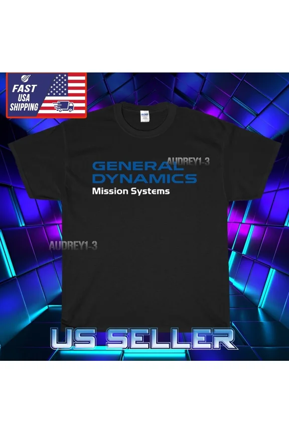 Reprint Rare NEW SHIRT GENERAL DYNAMICS MISSION LOGO T-SHIRT FUNNY AMERICAN UNISEX SIZE S-5XL
