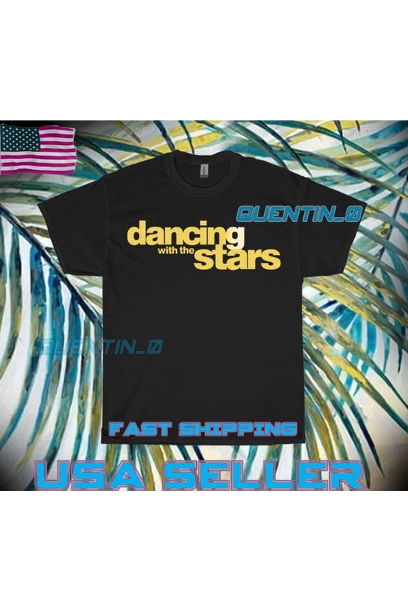 Reprint Rare NEW SHIRT PREMIUM DANCING WITH THE STARS LOGO T-SHIRT FUNNY UNISEX SIZE S TO 5XL