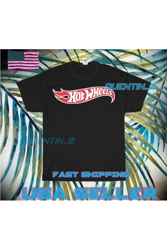 Reprint Rare NEW SHIRT PREMIUM HOT WHEELS TOY RED LOGO T-SHIRT FUNNY UNISEX SIZE S-5XL