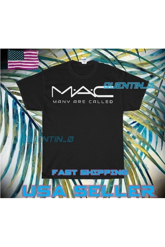Reprint Rare NEW SHIRT PREMIUM M·A·C MAC MAKEUP ART COSMETICS LOGO T-SHIRT FUNNY SIZE S-5XL