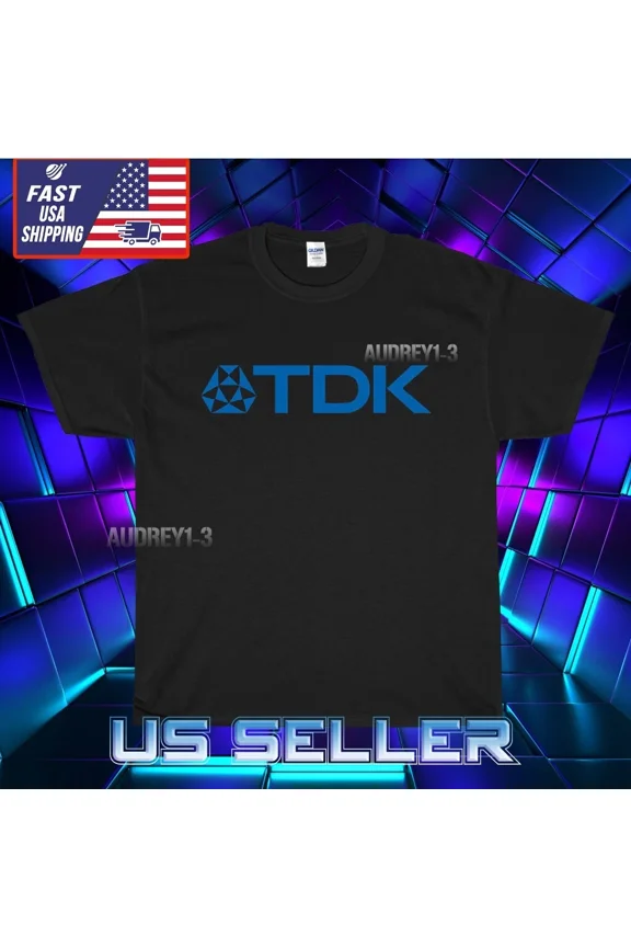 Reprint Rare NEW SHIRT TDK-LAMBDA CORPORATION LOGO T-SHIRT FUNNY AMERICAN USA SIZE S-5XL