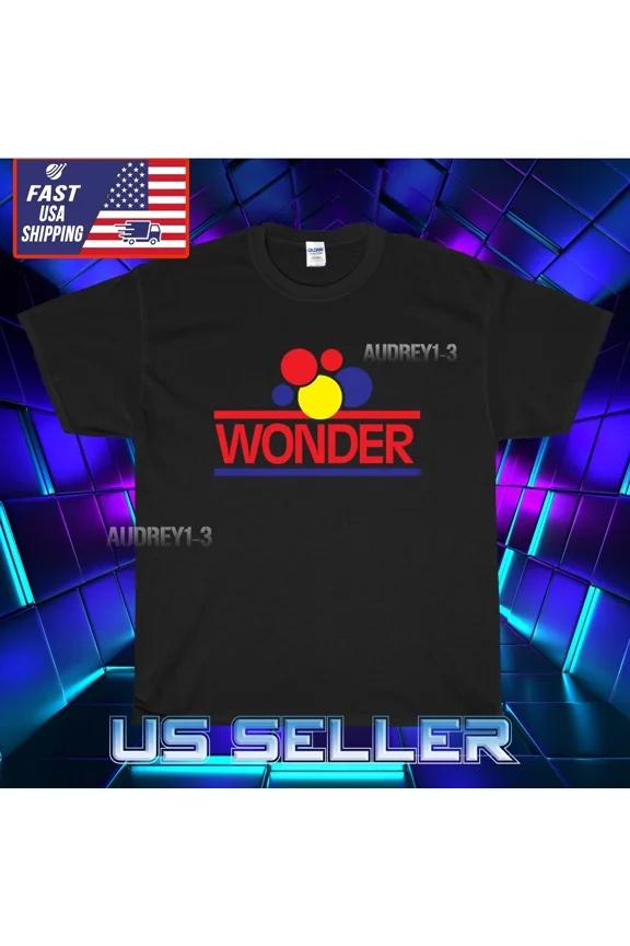 Reprint Rare NEW SHIRT WONDER BREAD COMPANY MEN'S LOGO T-SHIRT UNISEX FUNNY USA SIZE S-5XL