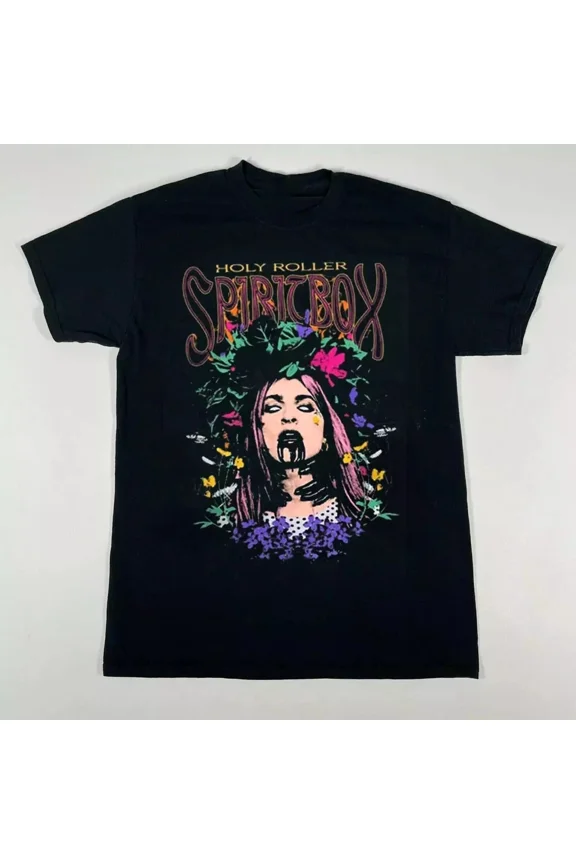 Reprint Rare NEW SPIRITBOX Shirt Short Sleeve Unisex All size S to 5XL T-shirt