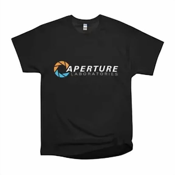 Reprint Rare NWT Aperture Laboratories Science Cool Unisex T-Shirt