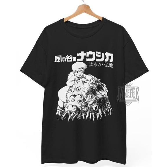 Reprint Rare Nausicaa Valley Of The Wind T-Shirt, Music Movie Anime Gothic Unisex Tee