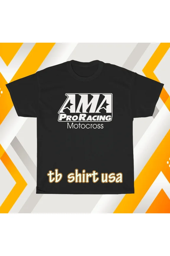 Reprint Rare New AMA Pro Racing Motocross LOGO Unisex T-Shirt Funny Size S to 5XL