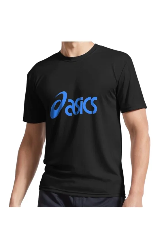 Reprint Rare New ASICS Sportwear Retro Running Style Active Logo T-Shirt Funny Size S to 5XL
