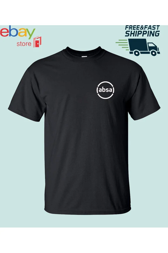 Reprint Rare New Absa Group logo t shirt S - 5XL American Funny USA