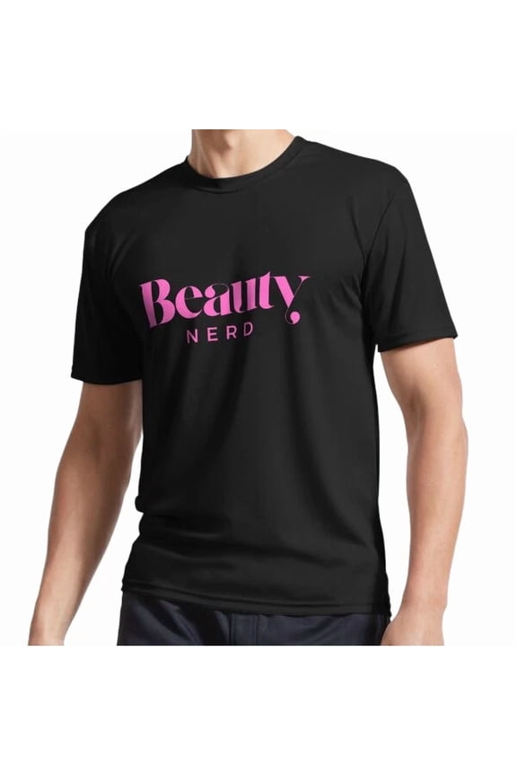 Reprint Rare New Beauty Nerd Active Logo T-Shirt Funny S to 5XL