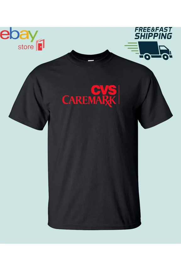 Reprint Rare New CVS Caremark Men's logo t shirt S - 5XL American Funny USA