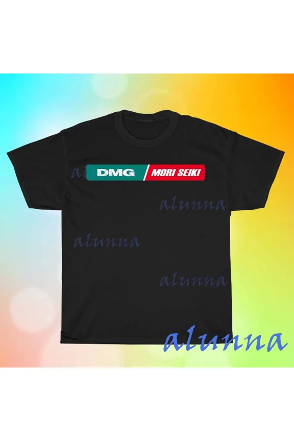 Reprint Rare New DMG Mori Seiki Company Logo Men's T-Shirt Funny Size S to 5XL