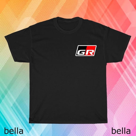 Reprint Rare New GR Gazoo Racing Japan logo T-Shirt Funny Size S to 5XL