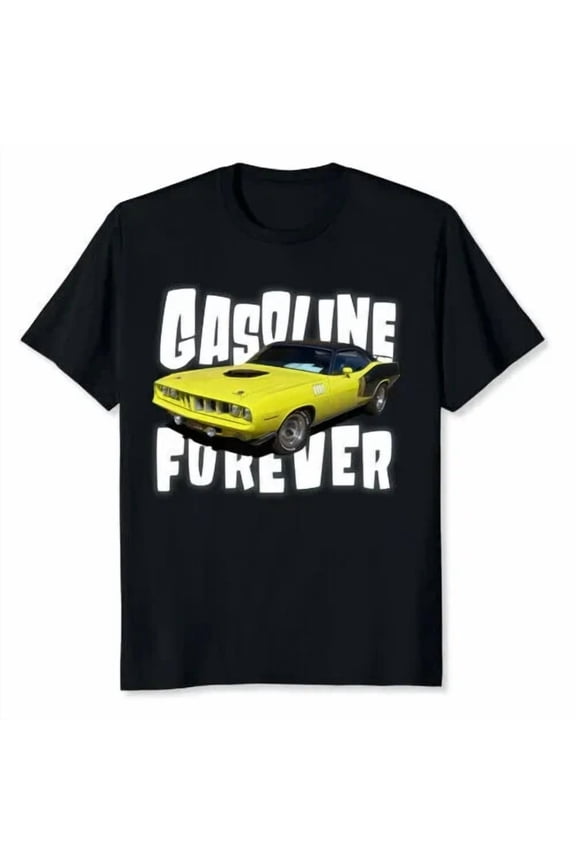 Reprint Rare New Gasoline Forever T-Shirt S-5XL,black color