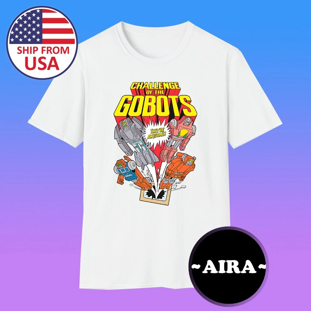 Reprint Rare New GoBots Cy-Kill 1983 Cartoon Men's White Size S-5XL ...