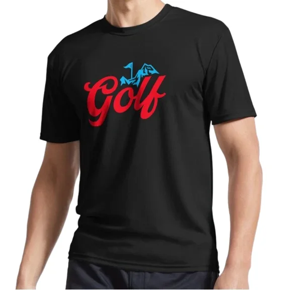 Reprint Rare New Golf Course Active Logo T-Shirt Funny Size S to 5XL