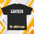 thumbnail image 1 of Reprint Rare New Gretsch guitars logo Unisex T-Shirt Funny Size S to 5XL, 1 of 2