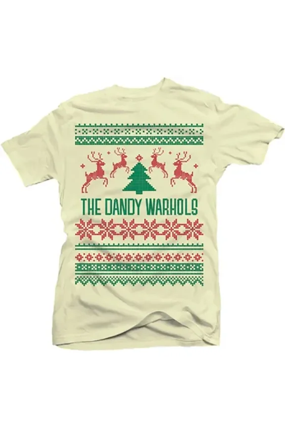 Reprint Rare New! Hot! 2025 The Dandy Warhols christmas T-shirt Full Size S to 5XL SEG_266
