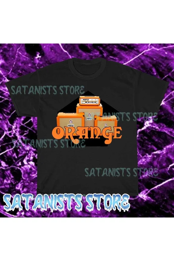 Reprint Rare New Hot New Orange Amps Amplification Logo Hoodie Men's Funny Size S to 5XL