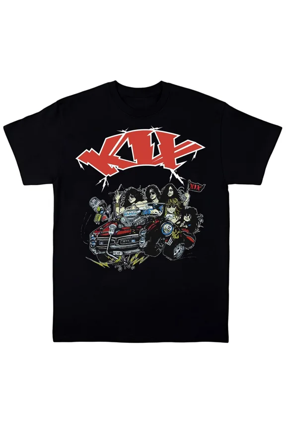 Reprint Rare New Kix Band members Christmas Gift Unisex S-5XL Shirt UK32