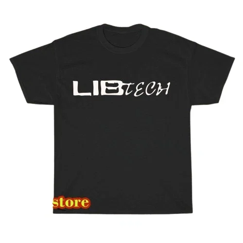 Reprint Rare New Lib Tech Surfboards Logo Unisex T-Shirt Funny Size S to 5XL