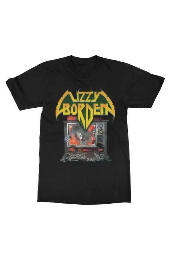 Reprint Rare New Lizzy Borden Visual Lies Gift For Fans Unisex S-5XL Shirt SS2764