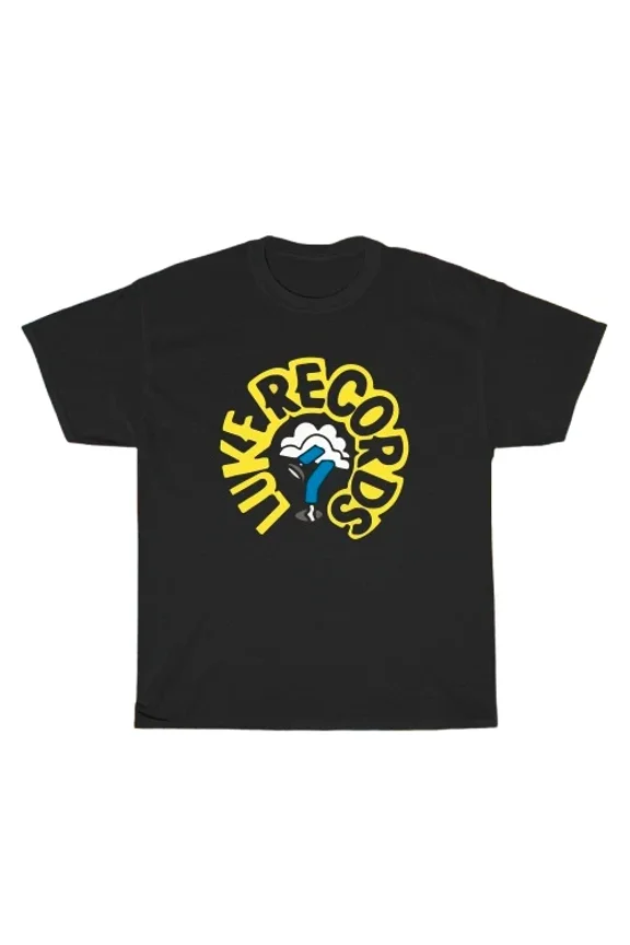 Reprint Rare New Luke Records Logo Unisex T-Shirt Funny Size S to 5XL
