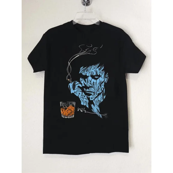 Reprint Rare New Mark Lanegan Singer Basic Gift For Fan Black All Size Men T-Shirt