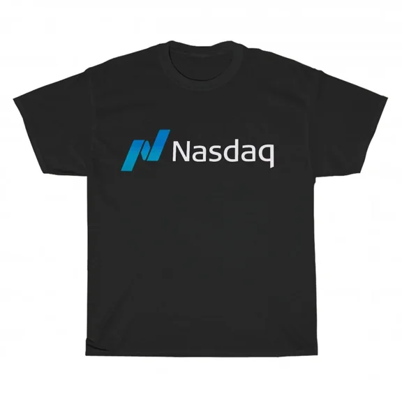 Reprint Rare New Nasdaq Logo Unisex T-Shirt Funny Size S to 5XL
