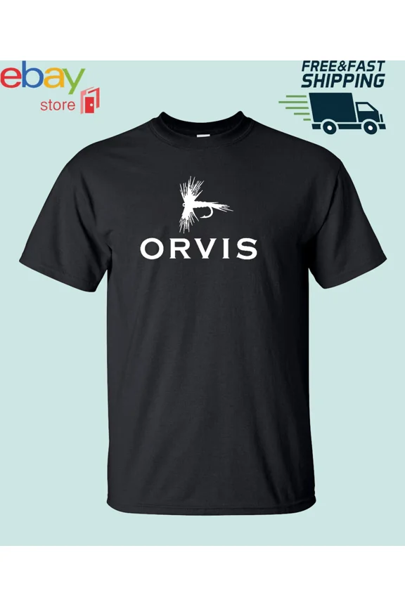 Reprint Rare New Orvis Fly Fishing Logo Men's logo t shirt S - 5XL American Funny USA