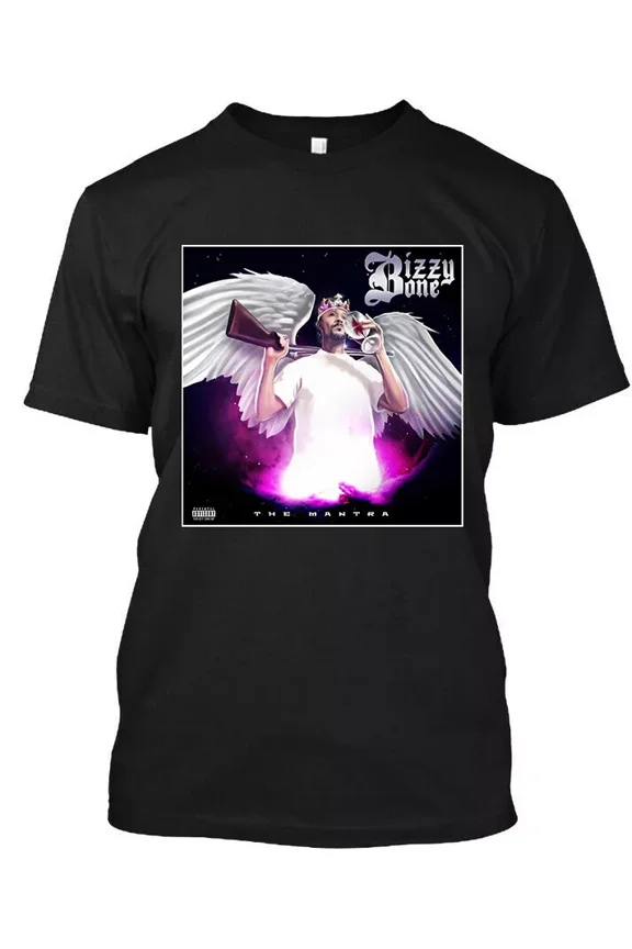 Reprint Rare New Popular Bizzy Bone The Mantra American Music Graphic Art Logo T-Shirt S-4XL