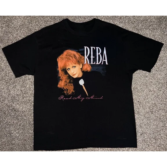 Reprint Rare New Reba Mcentire Read My Mind Gift For Fans Unisex S-5XL Shirt B06_150
