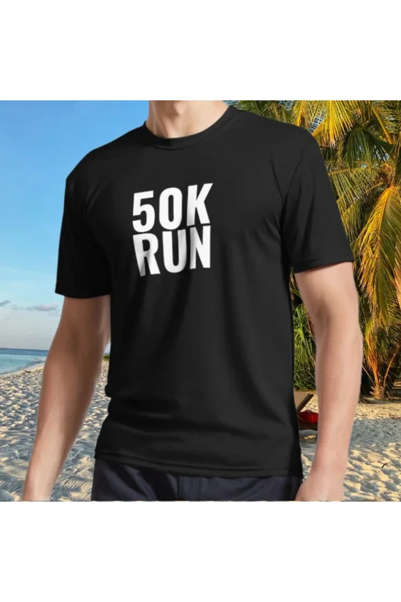 Reprint Rare New Shirt 50k Running Champion, Running- Active Logo T-Shirt Funny Size S to 5XL