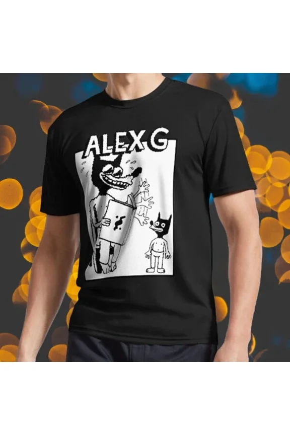 Reprint Rare New Shirt Alex G Logo T-Shirt Funny American Usa Unisex Size S-5XL