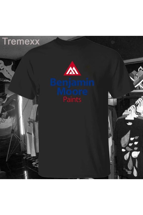 Reprint Rare New Shirt Benjamin Moore Coating Logo Unisex T-Shirt Funny Made In USA S-5XL