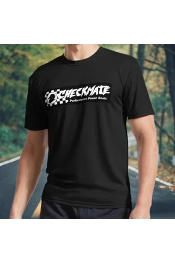 Reprint Rare New Shirt Checkmate Performance Power Boats Active T-Shirt Funny Size S to 5XL