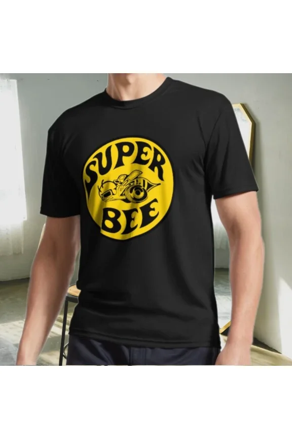 Reprint Rare New Shirt Coronet Super bee Active Logo T-Shirt Funny Size S to 5XL