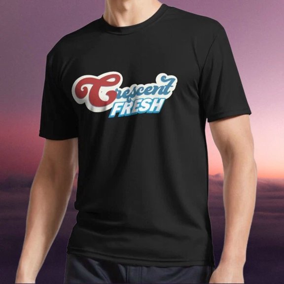 Reprint Rare New Shirt Crescent Fresh Pop Culture App Active Logo T-Shirt Funny Size S to 5XL