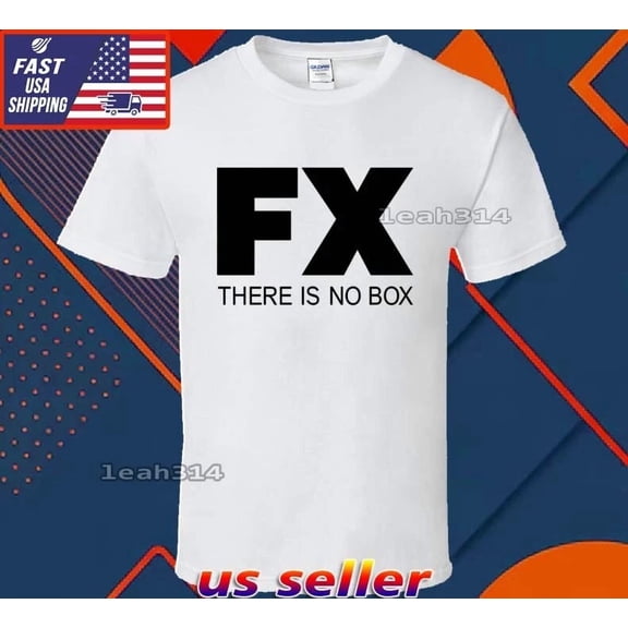 Reprint Rare New Shirt FX Logo T-Shirt Funny American Usa Unisex Size S-5XL