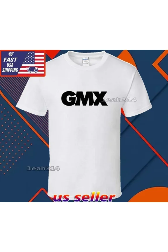 Reprint Rare New Shirt GMX Logo T-Shirt Funny American Usa Unisex Size S-5XL
