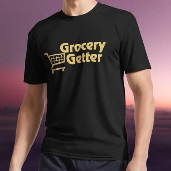 Reprint Rare New Shirt Grocery Getter Active Logo T-Shirt Funny Size S to 5XL