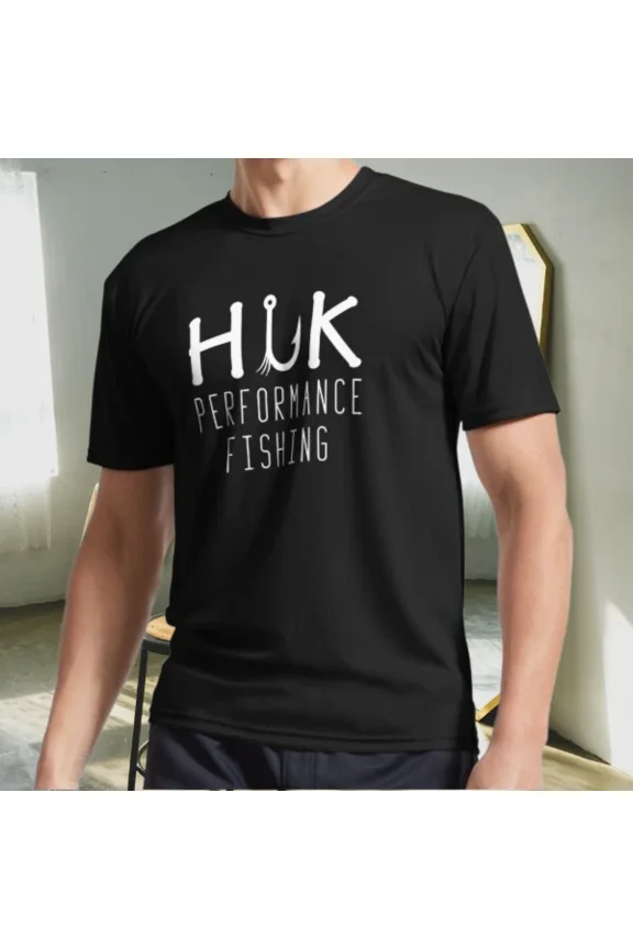 Reprint Rare New Shirt Huk Performance fishing Logo Active T-Shirt Funny Size S to 5XL