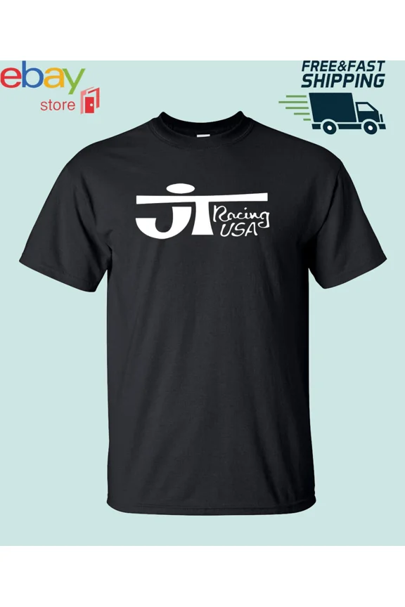 Reprint Rare New Shirt JT Racing Men's logo t shirt S - 5XL American Funny USA