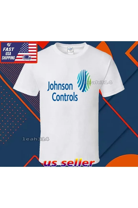 Reprint Rare New Shirt Johnson Controls Logo T-Shirt Funny American Usa Unisex Size S-5XL