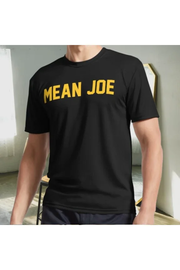 Reprint Rare New Shirt Legendary "Mean" Joe Greene St Logo Active T-Shirt Funny Size S to 5XL