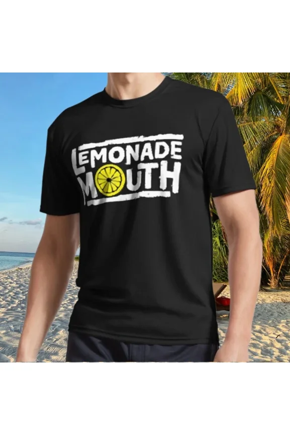 Reprint Rare New Shirt Lemonade mouth Active T-Shirt Active T-Shirt Funny Size S to 5XL