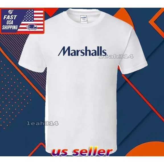Reprint Rare New Shirt Marshalls Logo T-Shirt Funny American Usa Unisex Size S-5XL